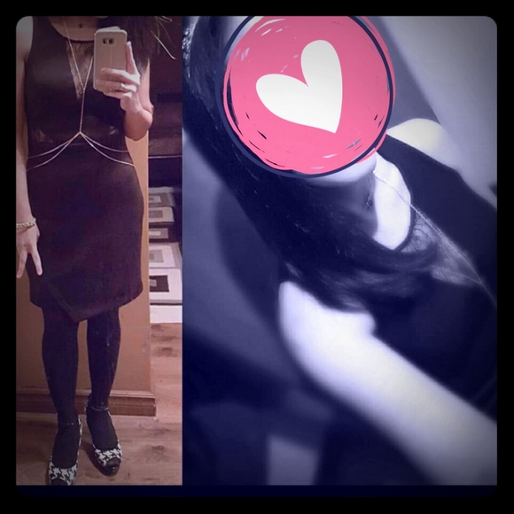 GUESS Party/Event Black Dress - Picture 1 of 4